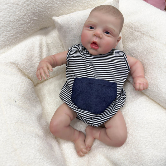 Estella Reborn Baby malowane włosy