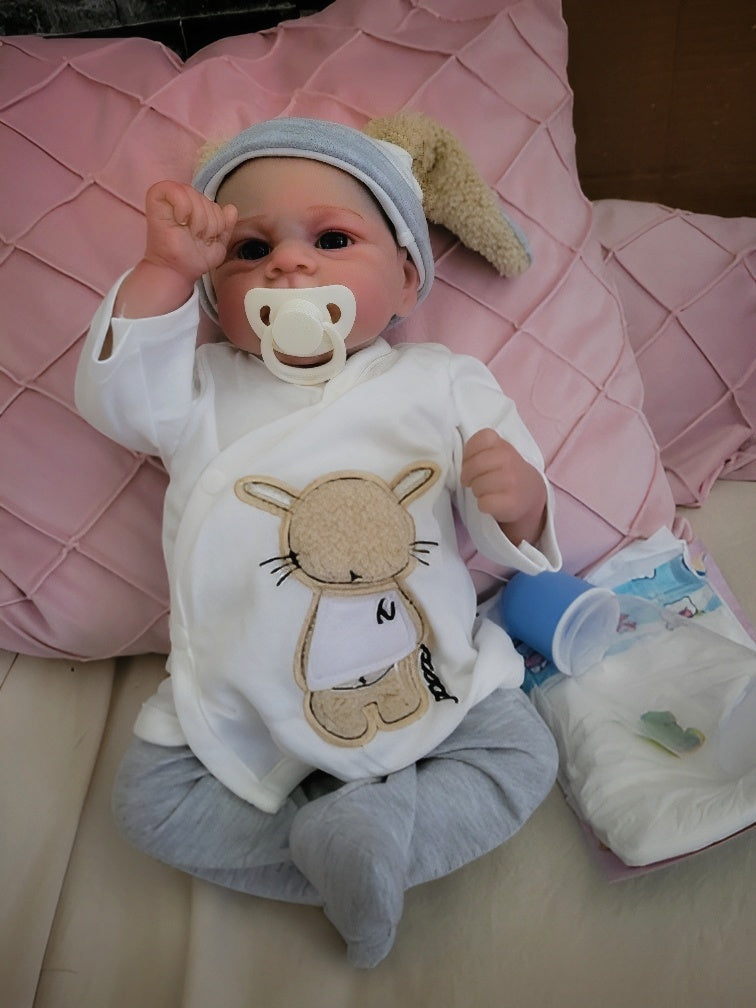 Śliczna silikonowa lalka reborn Zazo