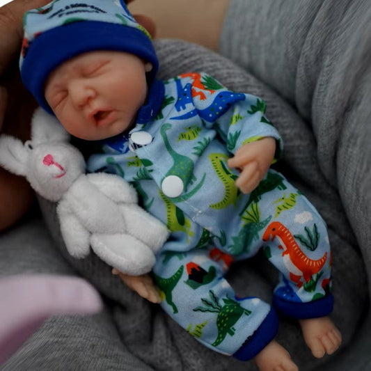 Mini Lalka Reborn Chłopiec Śpiący