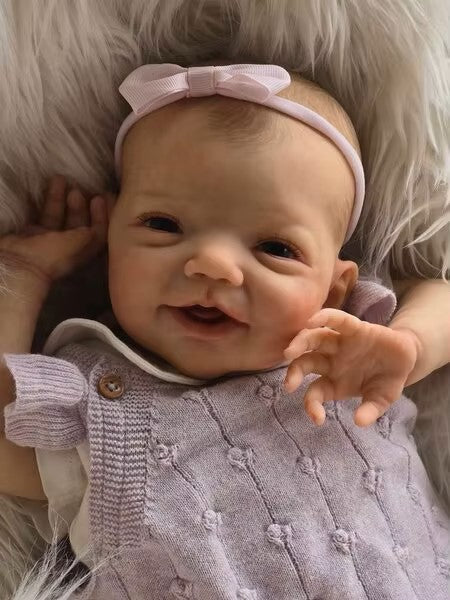 Lalka Reborn Charlie – Uśmiechnięte Niemowlę