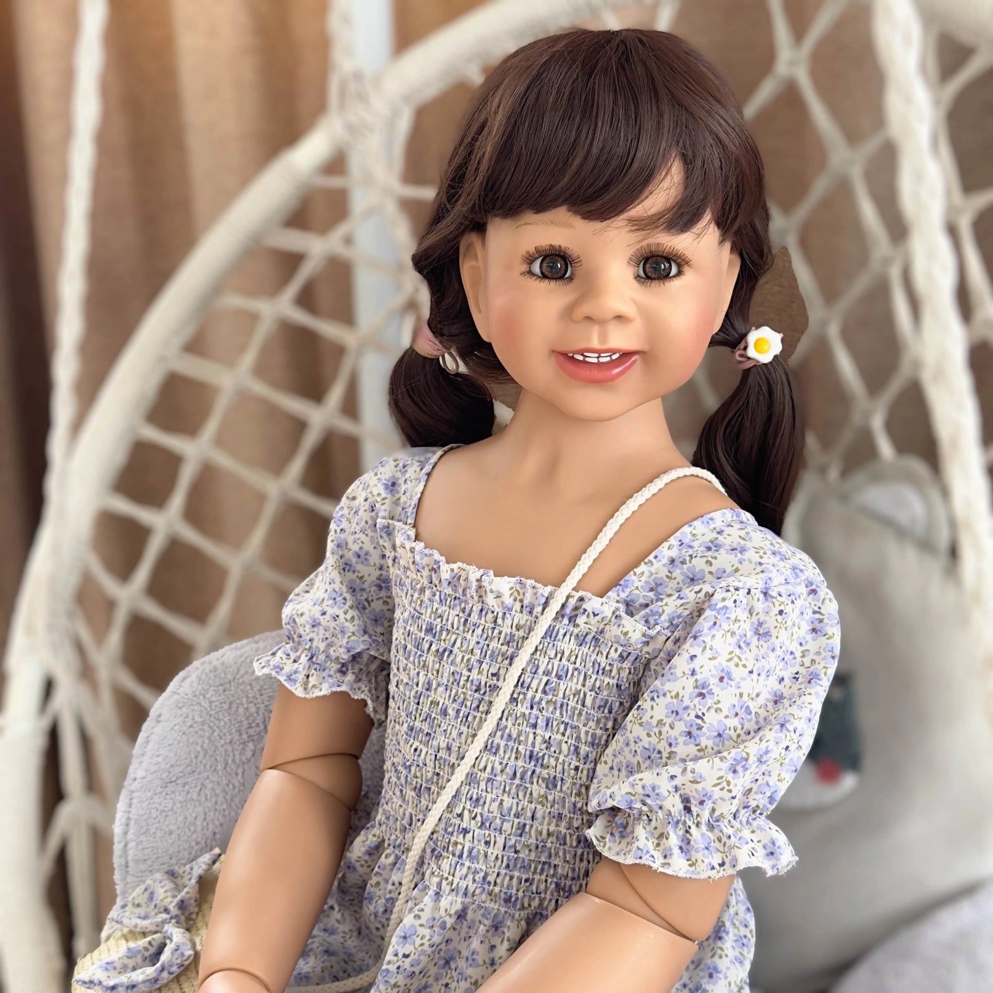 Lalka Reborn 47-Calowa Lalka Niemowlęca z Pełnym Ciałem i Stawami Ball Jointed - Dziewczynka