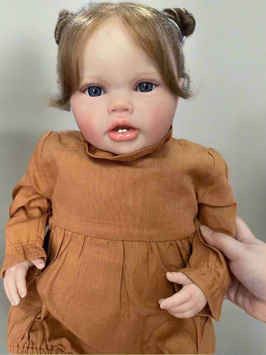 Reborn Lottie Księżniczka Dziewczynka Realistyczna Miękka