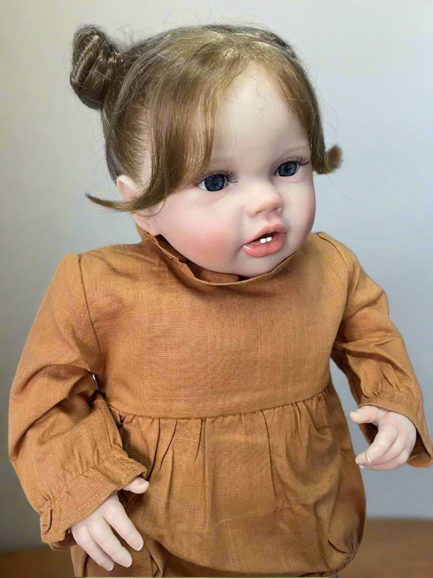Reborn Lottie Księżniczka Dziewczynka Realistyczna Miękka
