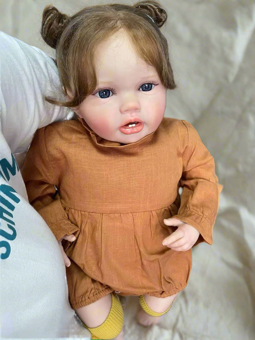 Reborn Lottie Księżniczka Dziewczynka Realistyczna Miękka