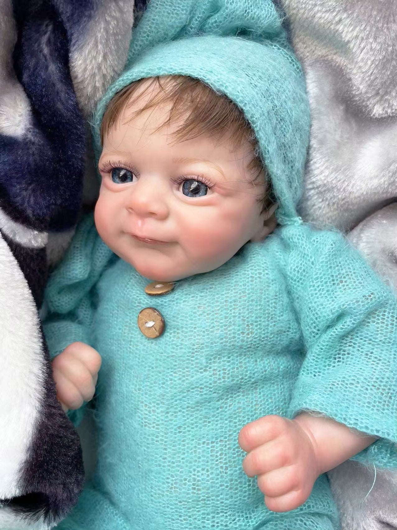 Lalka Reborn Dziecko Flynn – Piękna Lalka