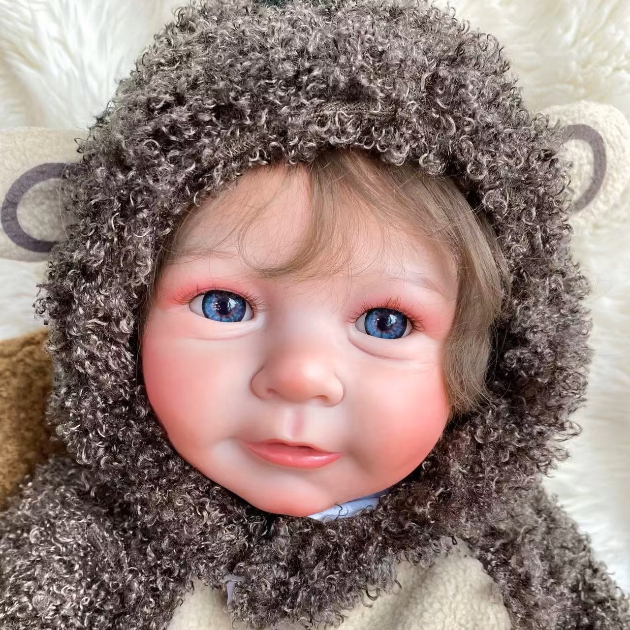 Oliver Lalka Reborn Ręcznie Wykonana Realistyczna Lalka Noworodek