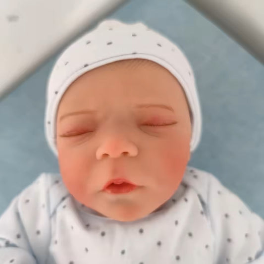 Lalka reborn śpiące niemowlę reborn